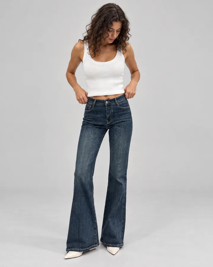 Jean flare vintage, Deywear