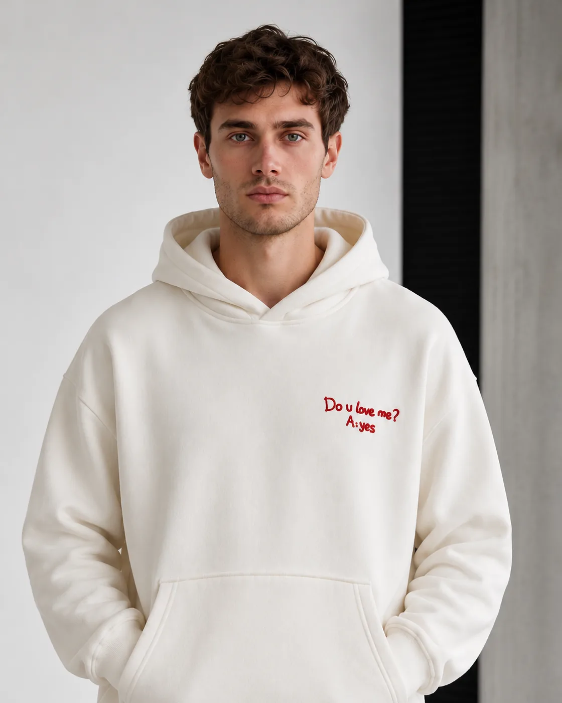 Pull love , vue de face